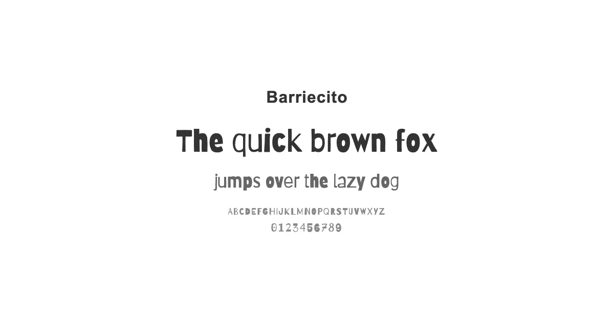 Barriecitoのサムネイル画像