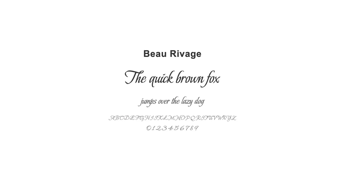 Beau Rivageのサムネイル画像