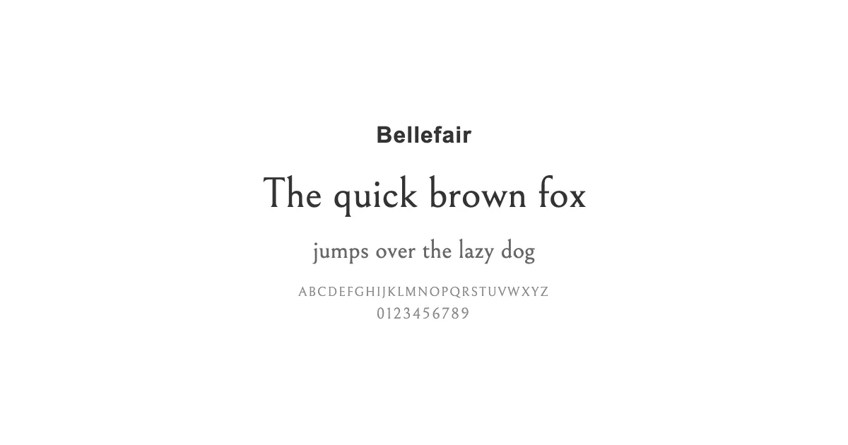 Bellefairのサムネイル画像