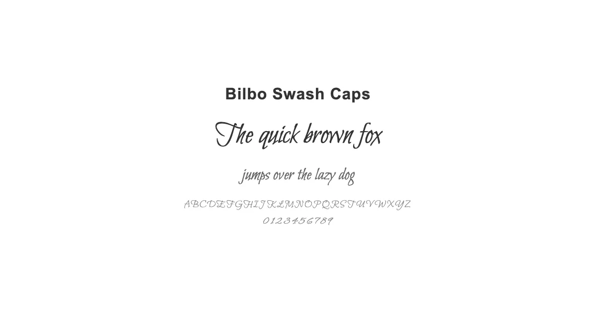 Bilbo Swash Capsのサムネイル画像