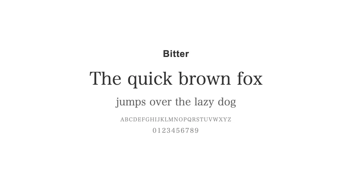 Bitterのサムネイル画像
