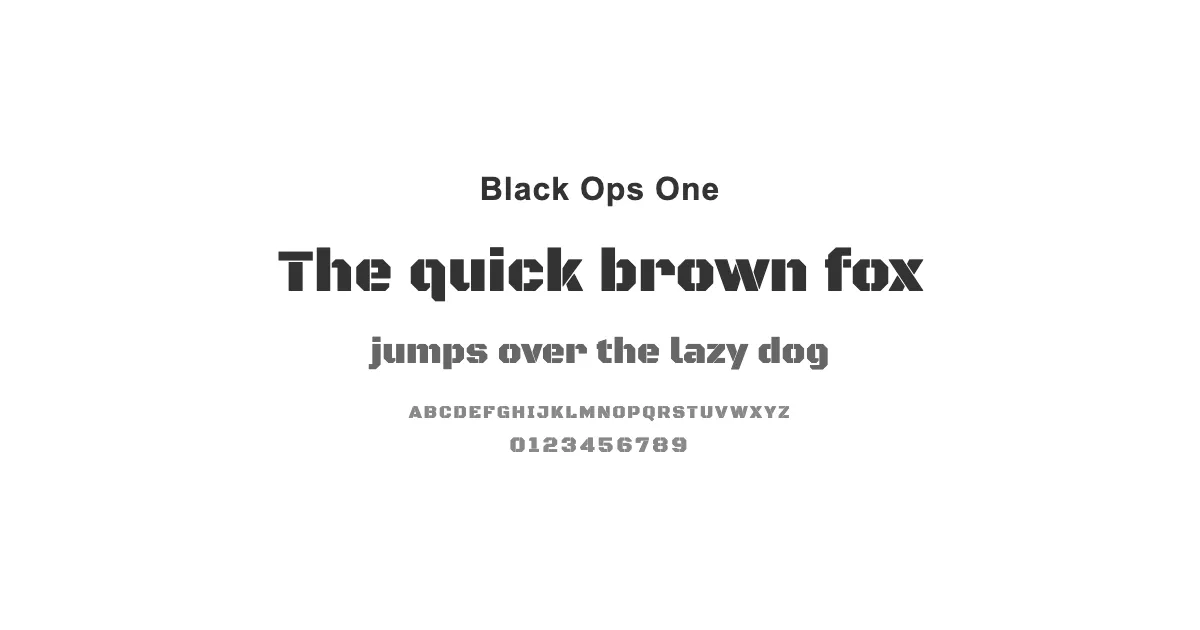 Black Ops Oneのサムネイル画像