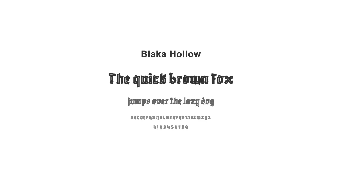 Blaka Hollowのサムネイル画像