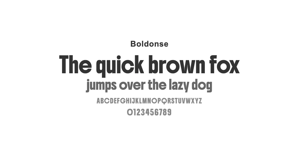 Boldonseのサムネイル画像