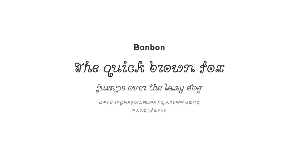 Bonbonのサムネイル画像