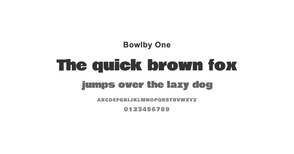 Bowlby Oneのサムネイル画像