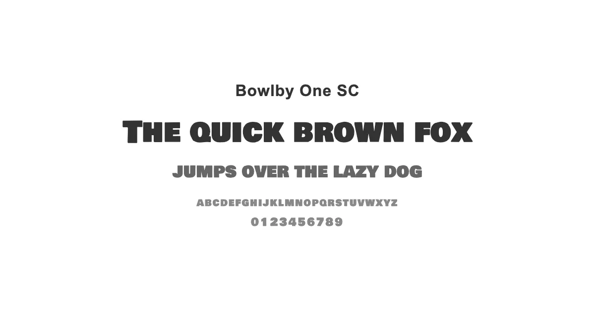 Bowlby One SCのサムネイル画像