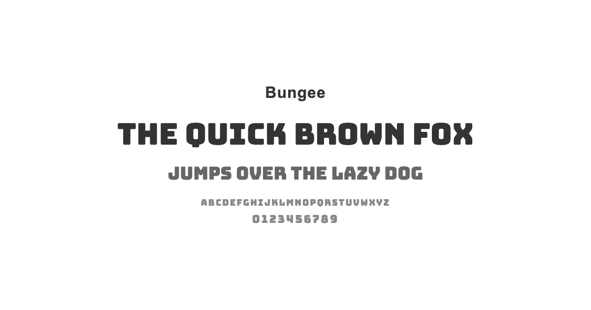 Bungeeのサムネイル画像