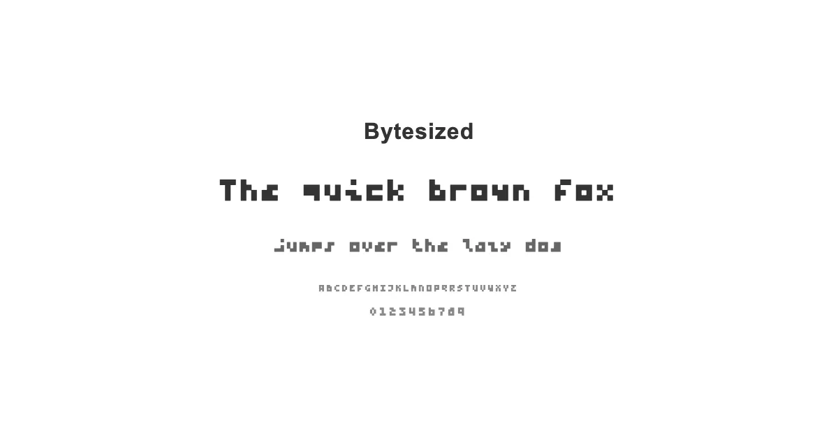 Bytesizedのサムネイル画像
