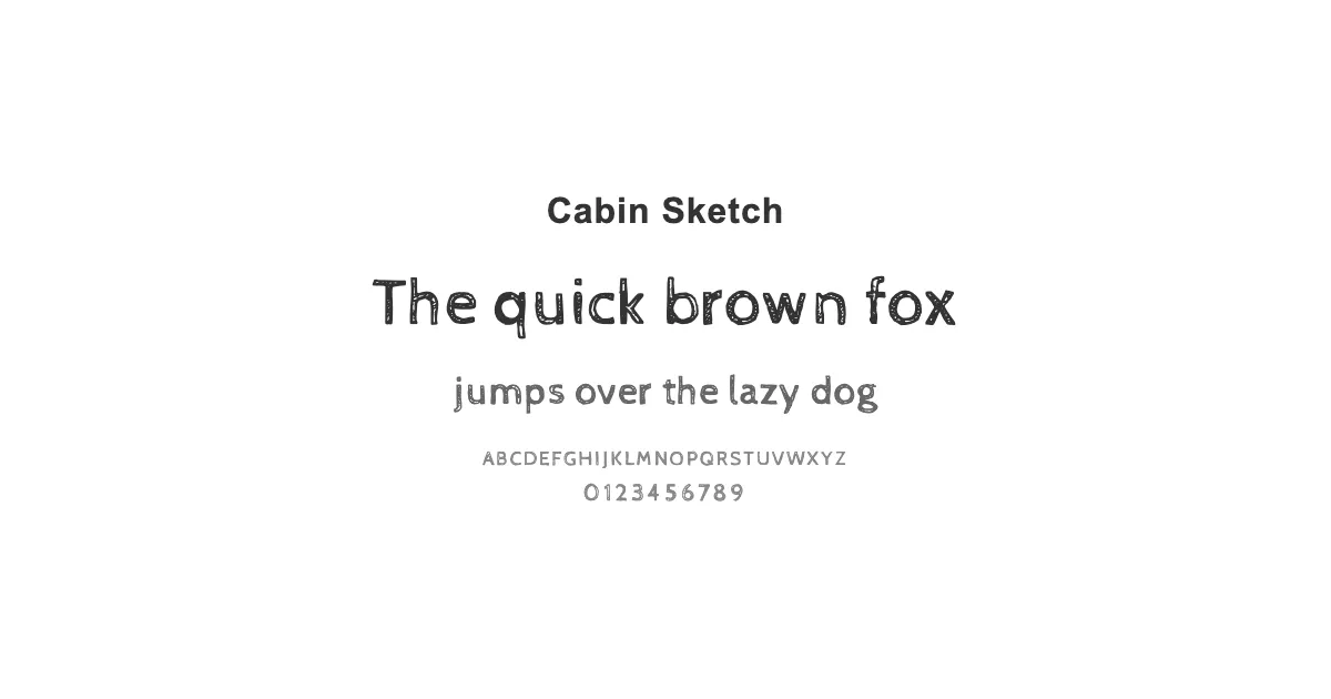 Cabin Sketchのサムネイル画像