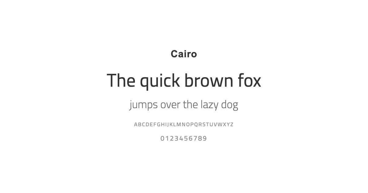 Cairoのサムネイル画像