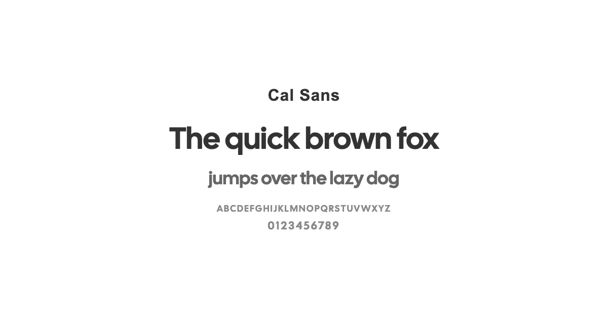 Cal Sansのサムネイル画像
