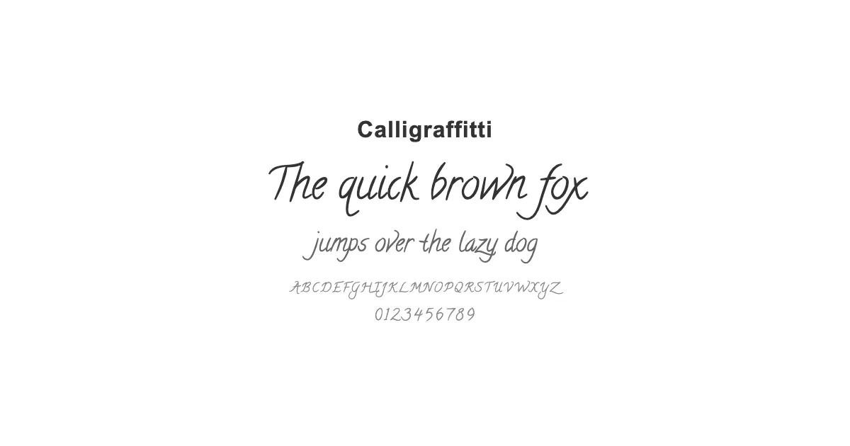 Calligraffitti