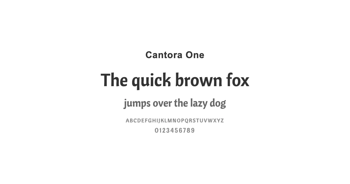Cantora Oneのサムネイル画像