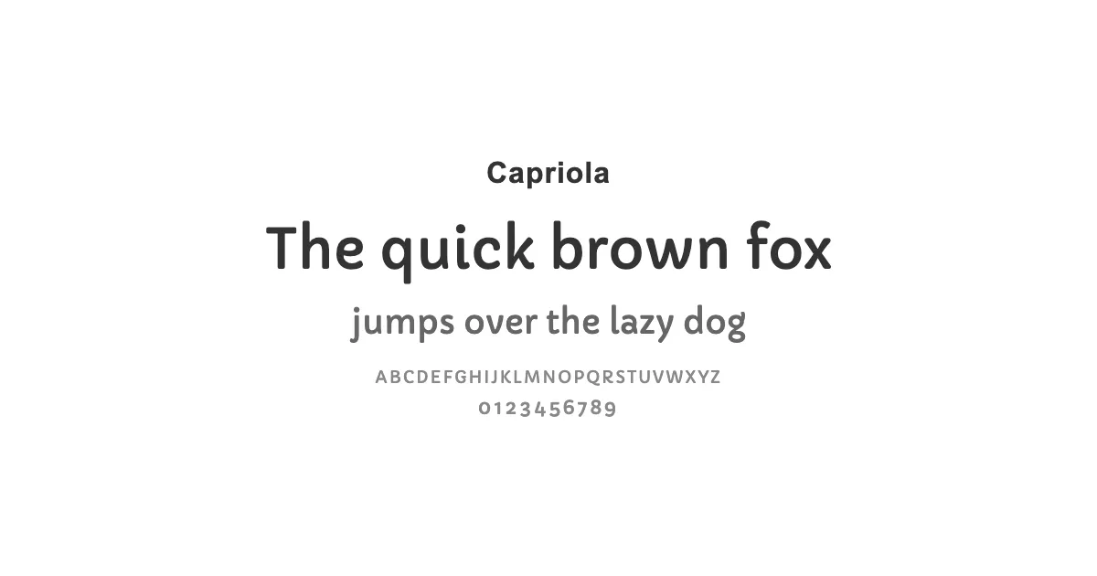Capriolaのサムネイル画像