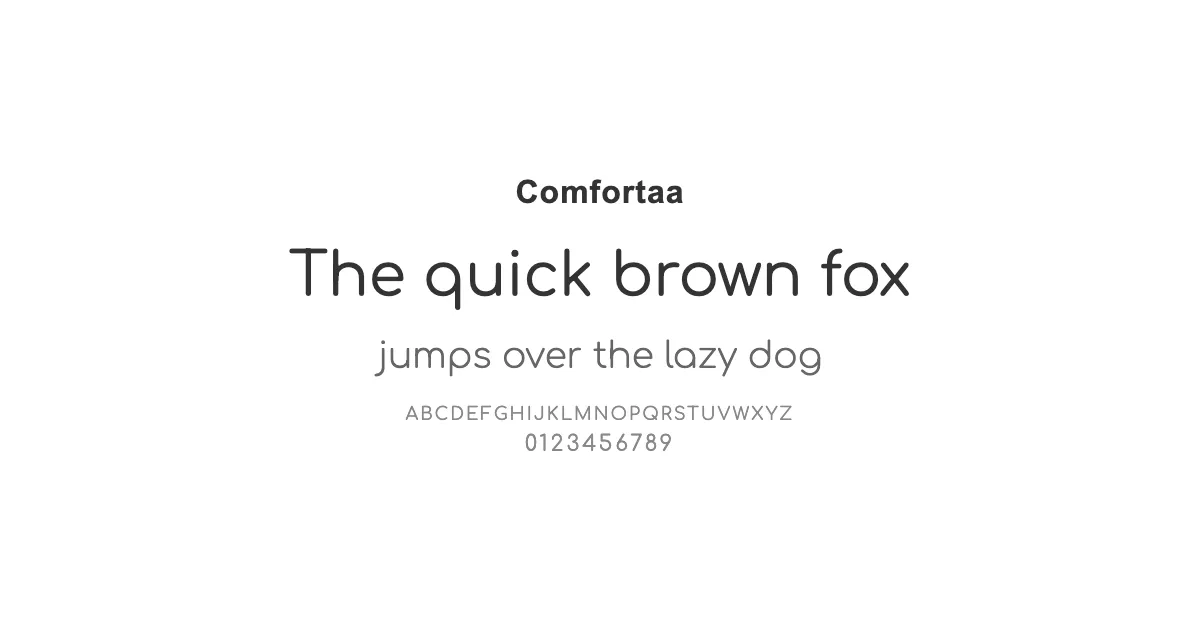 Comfortaaのサムネイル画像