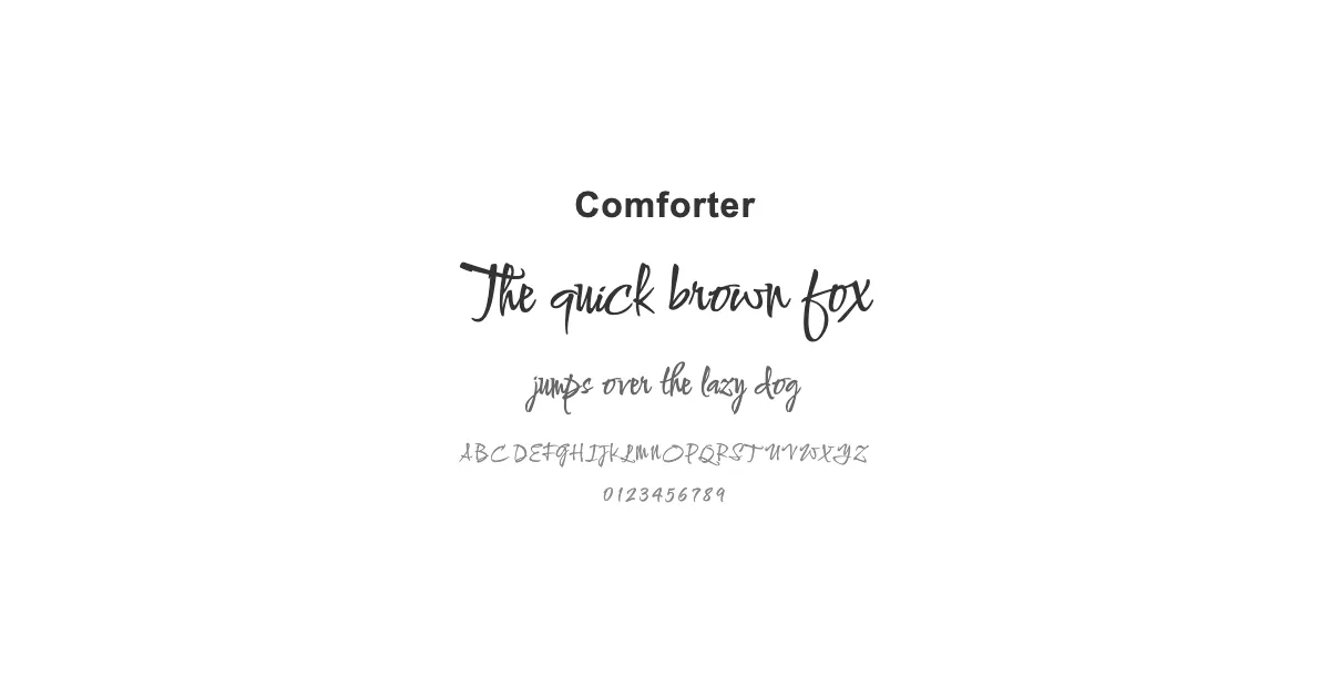 Comforterのサムネイル画像