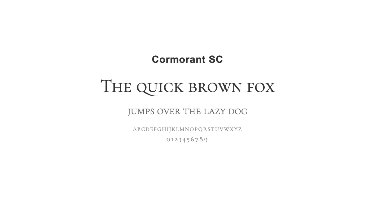 Cormorant SCのサムネイル画像