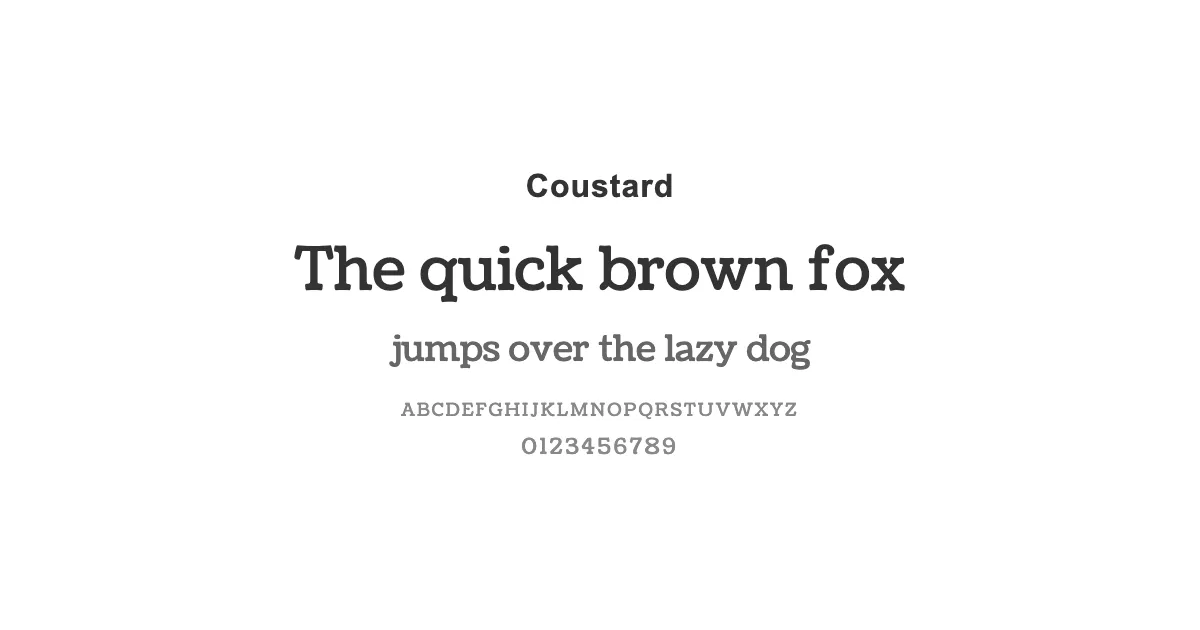 Coustardのサムネイル画像