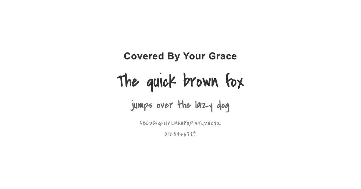 Covered By Your Graceのサムネイル画像