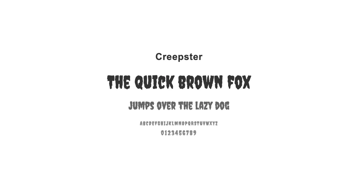 Creepsterのサムネイル画像