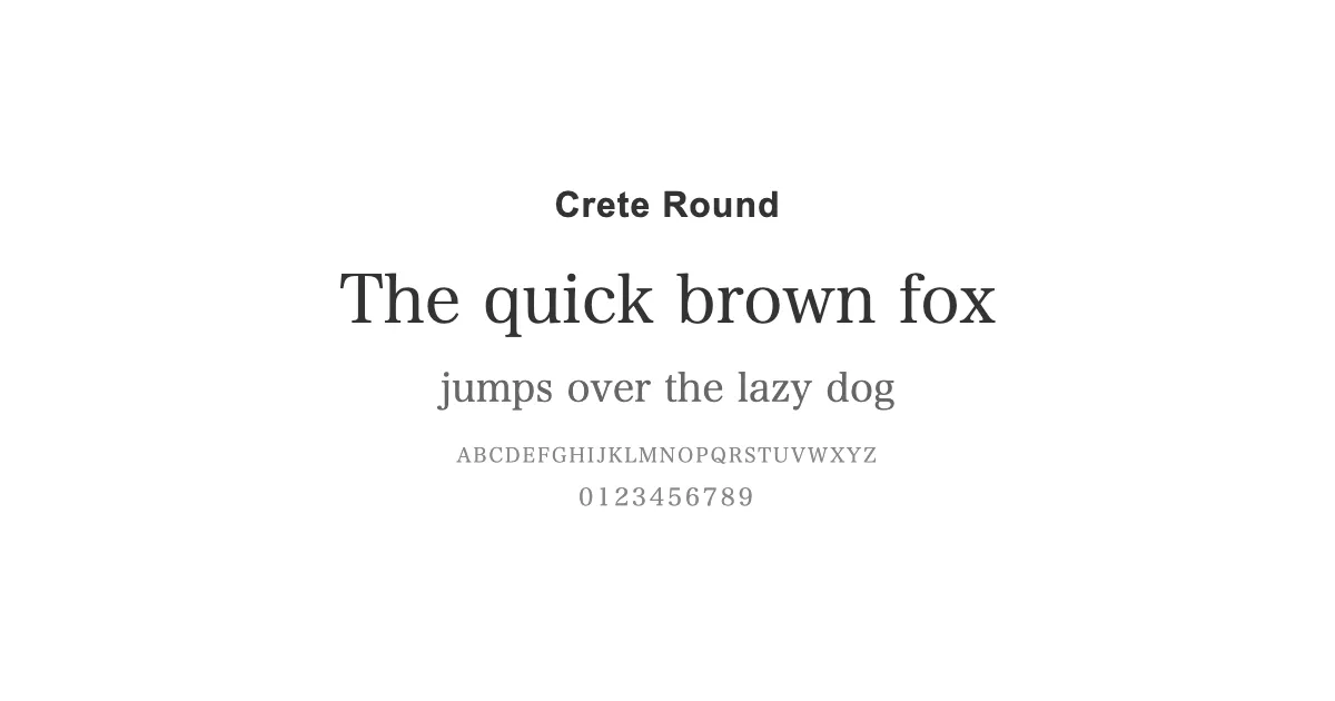 Crete Roundのサムネイル画像