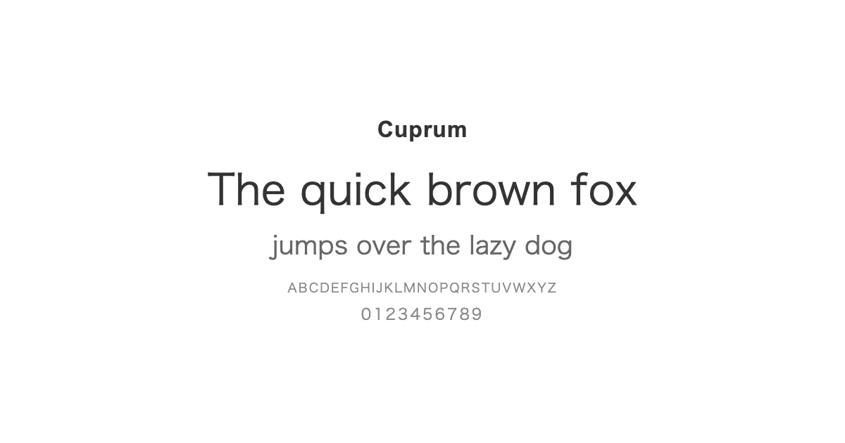 Cuprumのサムネイル画像