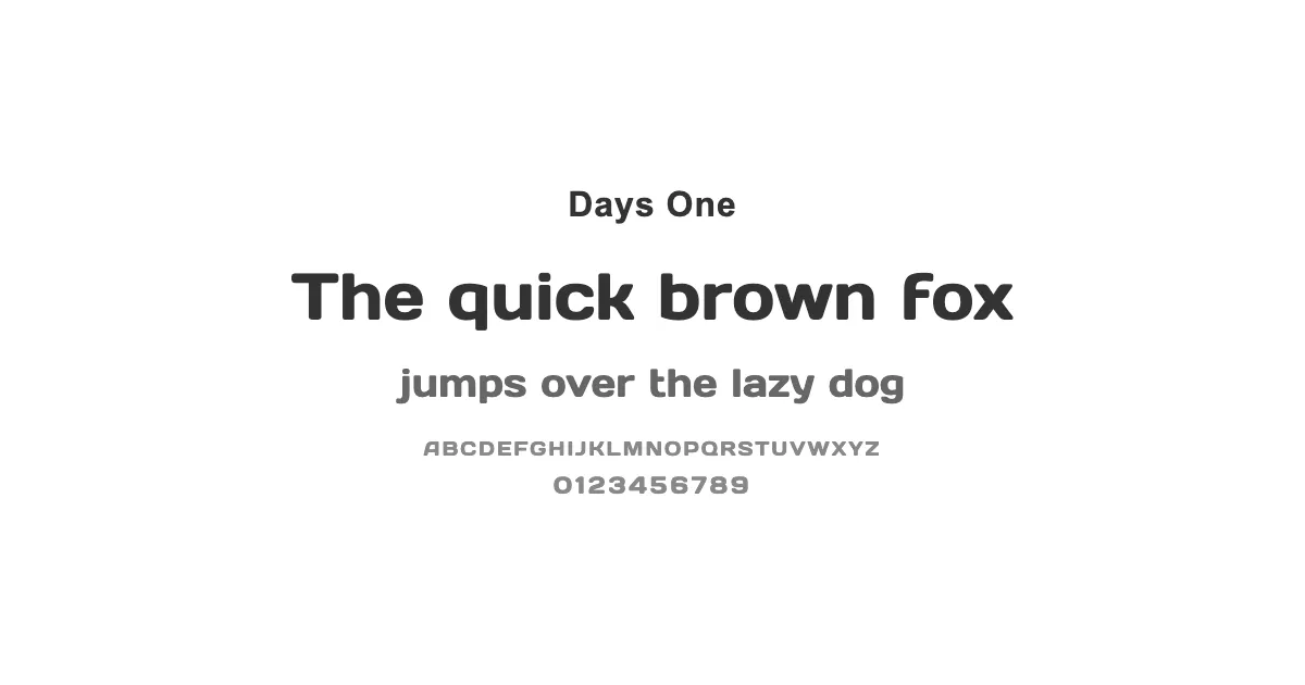 Days Oneのサムネイル画像