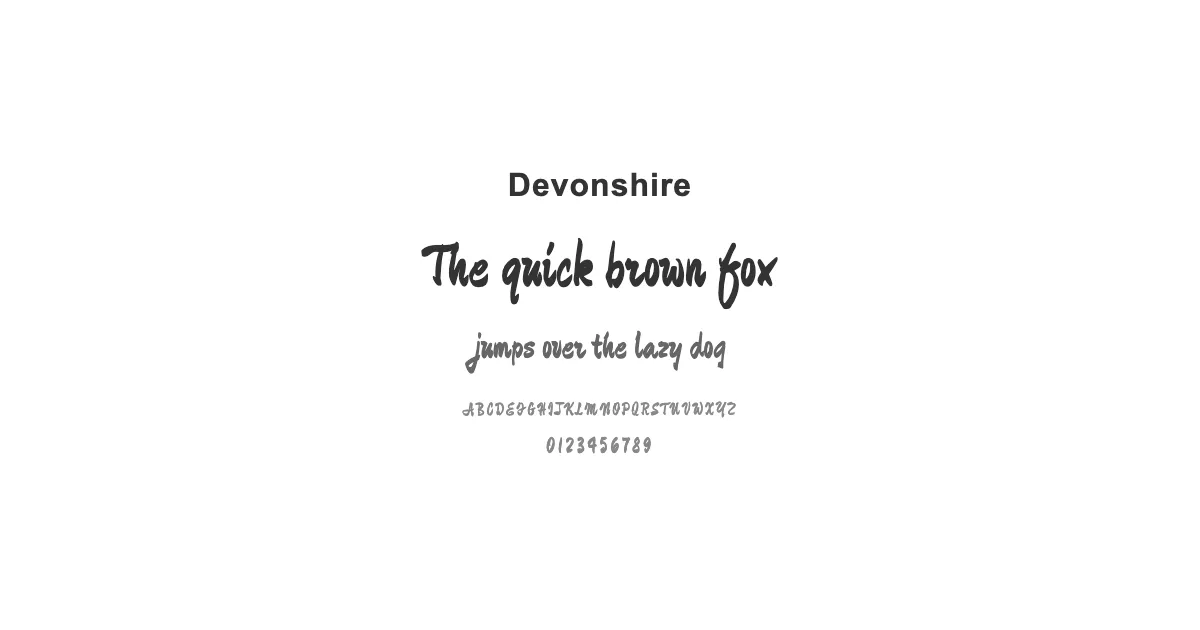 Devonshireのサムネイル画像