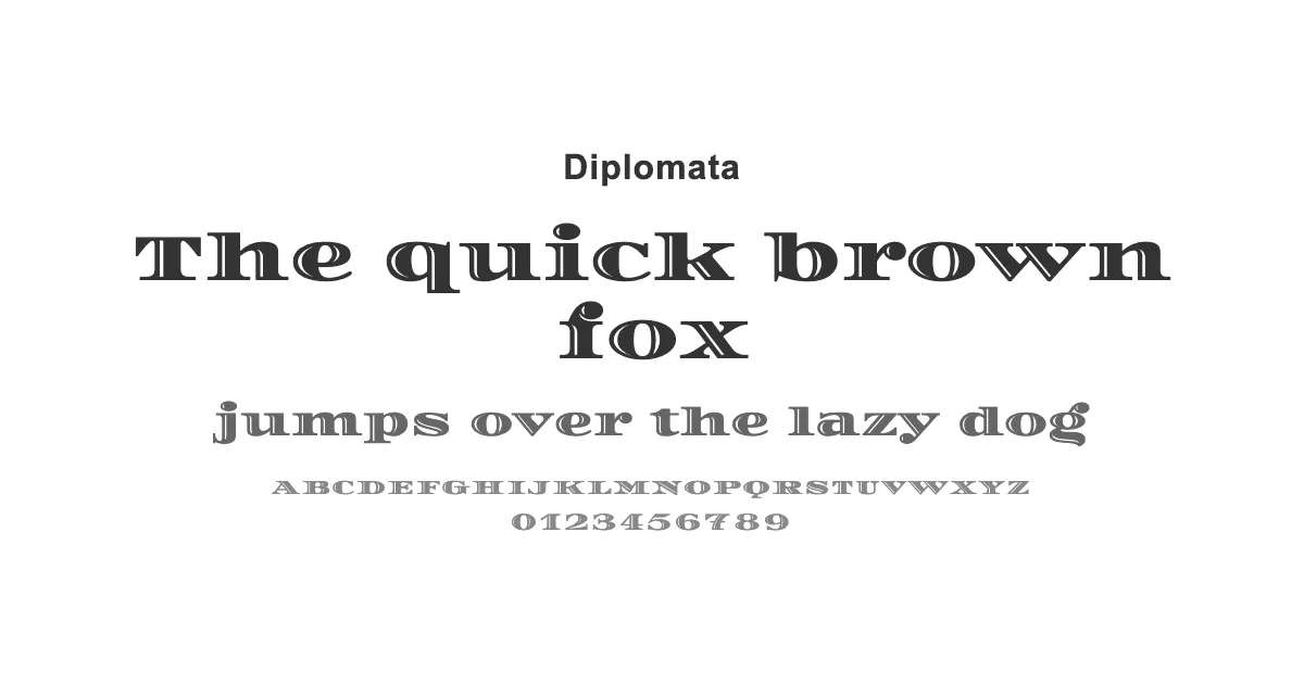 Diplomataのサムネイル画像