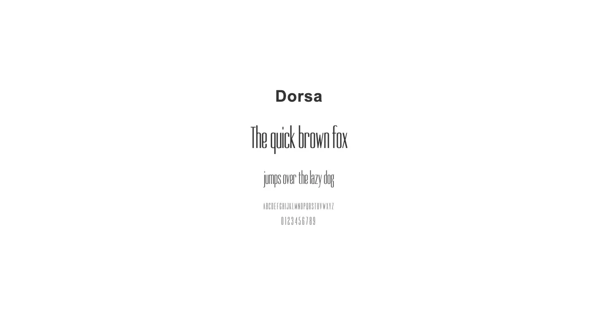 Dorsaのサムネイル画像