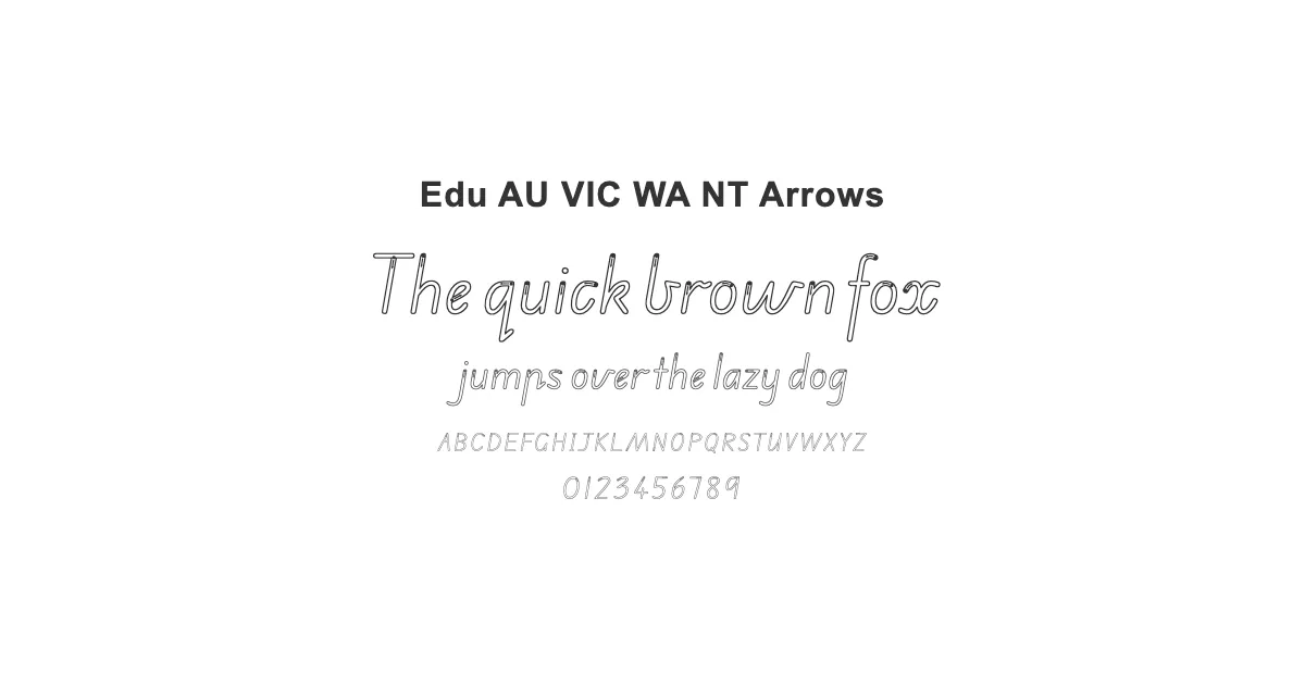 Edu AU VIC WA NT Arrowsのサムネイル画像