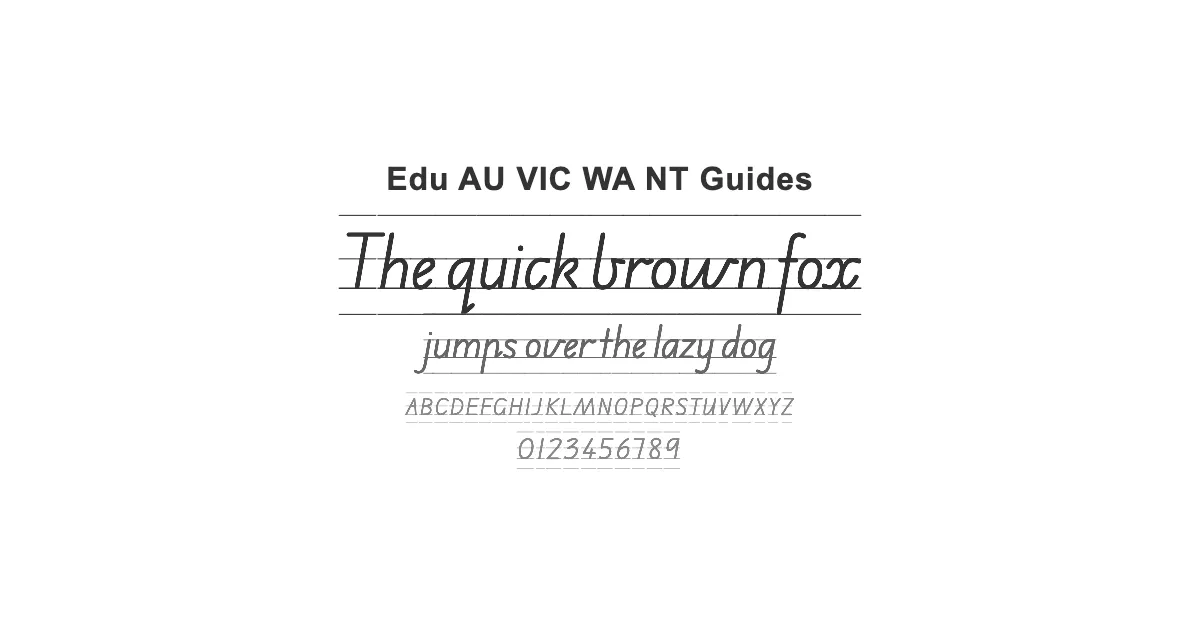 Edu AU VIC WA NT Guidesのサムネイル画像