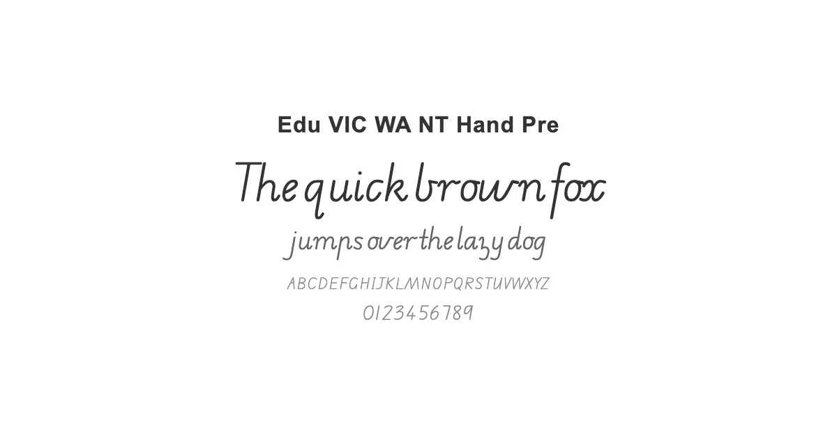Edu VIC WA NT Hand Preのサムネイル画像