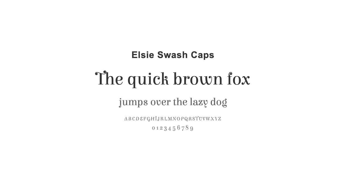 Elsie Swash Capsのサムネイル画像