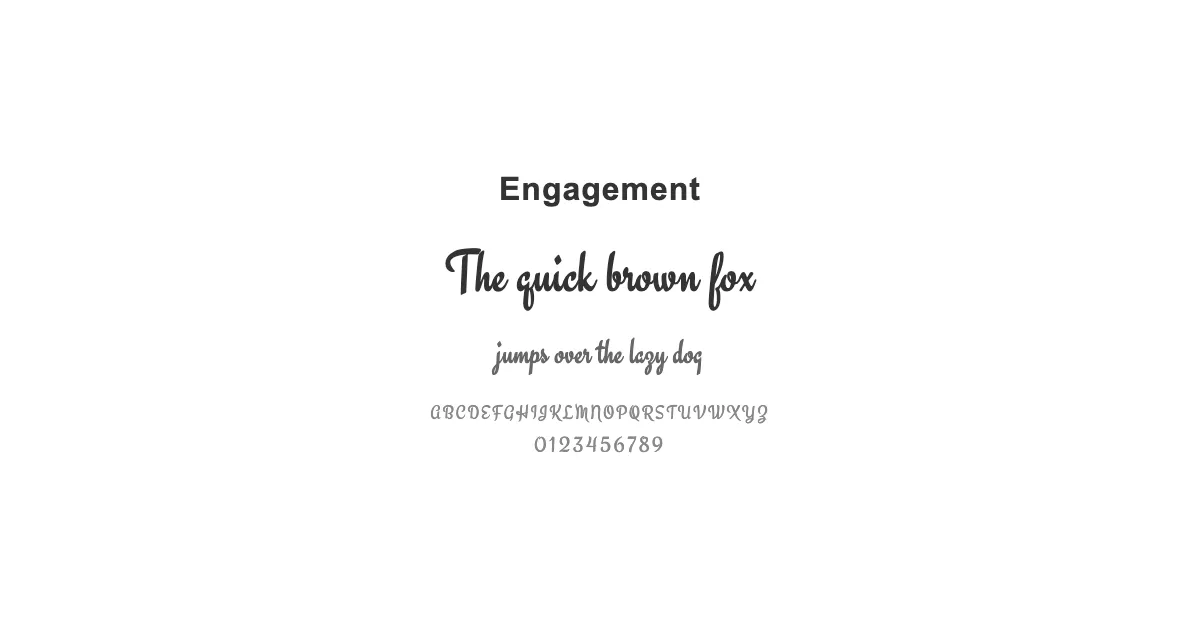Engagementのサムネイル画像