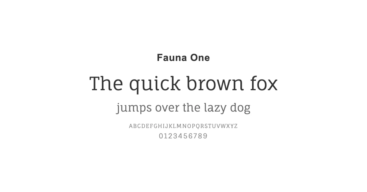 Fauna Oneのサムネイル画像
