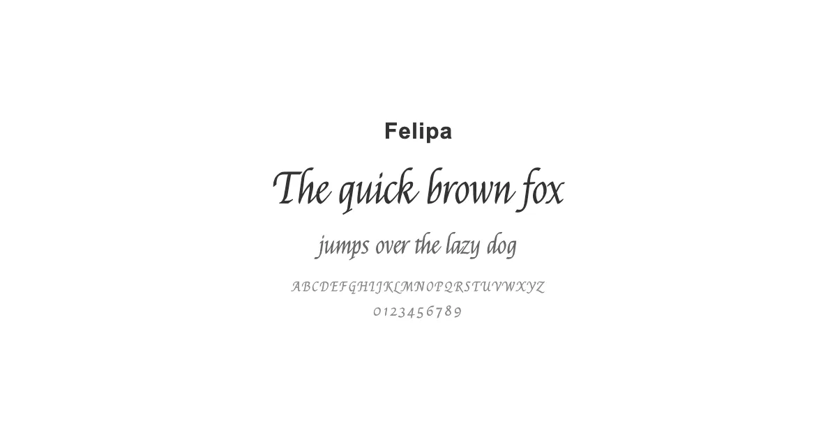 Felipaのサムネイル画像
