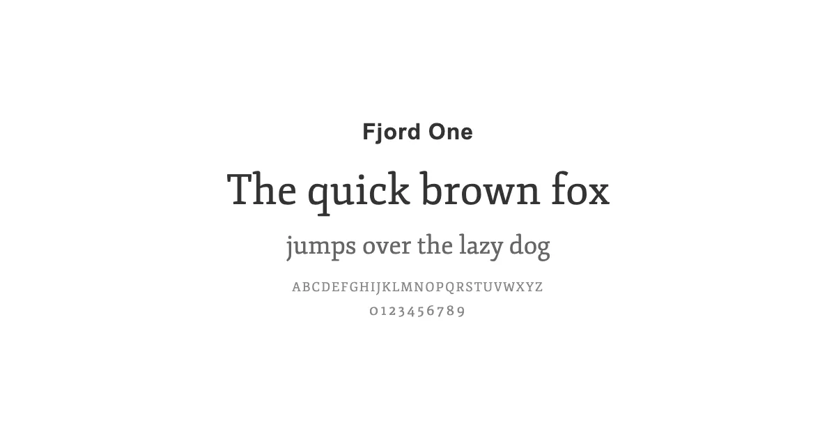 Fjord Oneのサムネイル画像