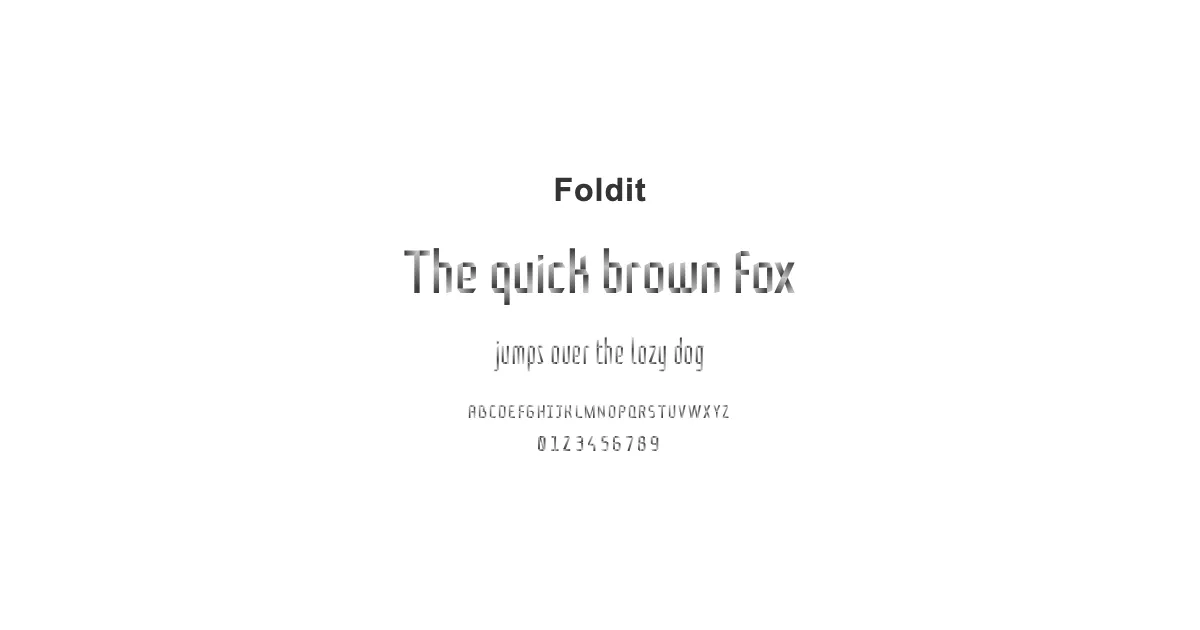 Folditのサムネイル画像