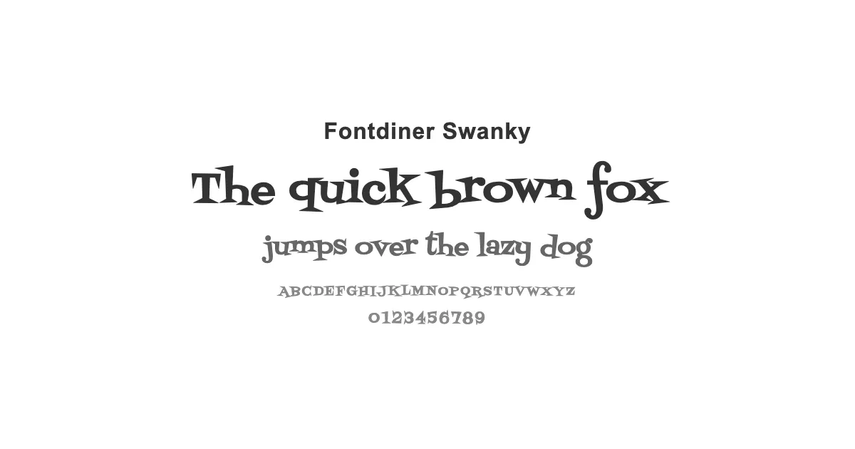 Fontdiner Swankyのサムネイル画像