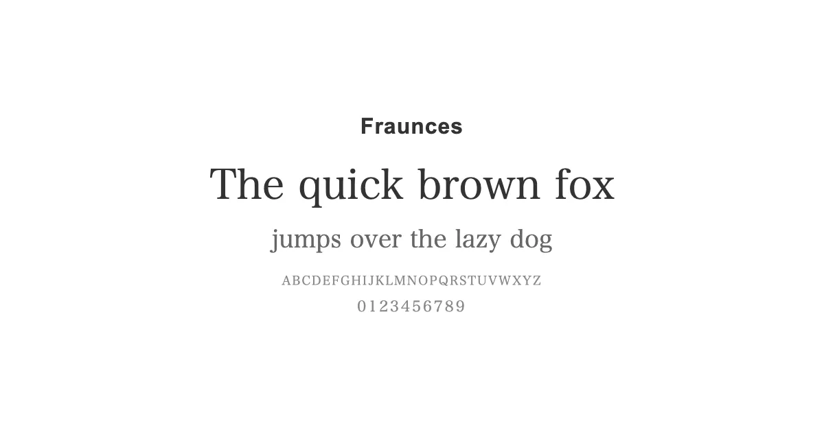 Frauncesのサムネイル画像
