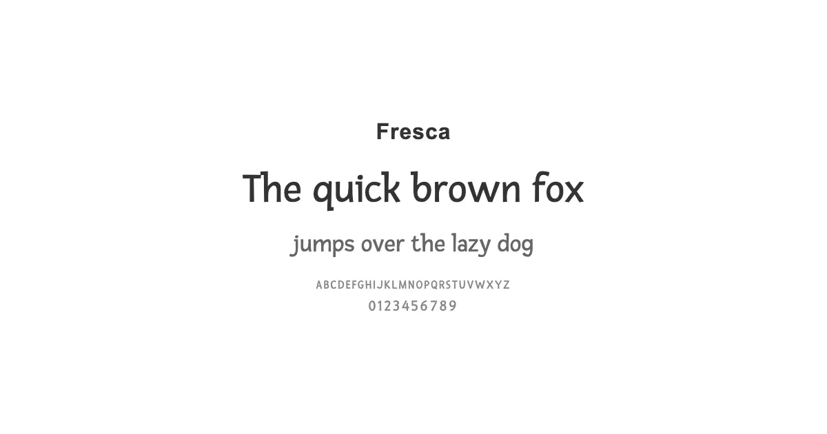 Frescaのサムネイル画像