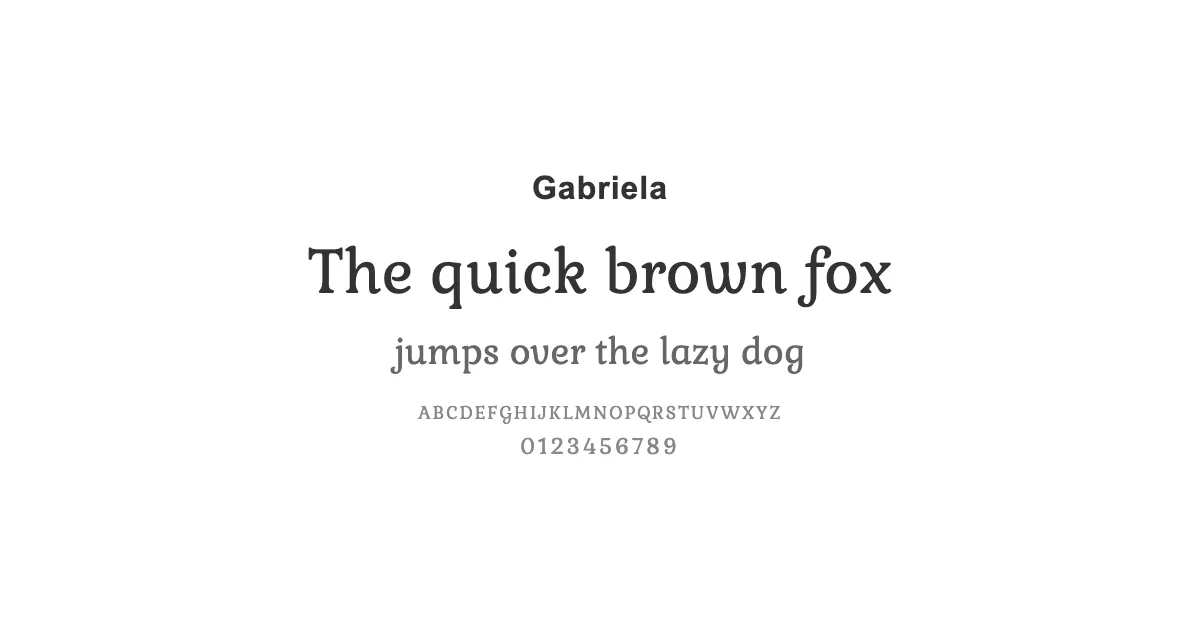 Gabrielaのサムネイル画像