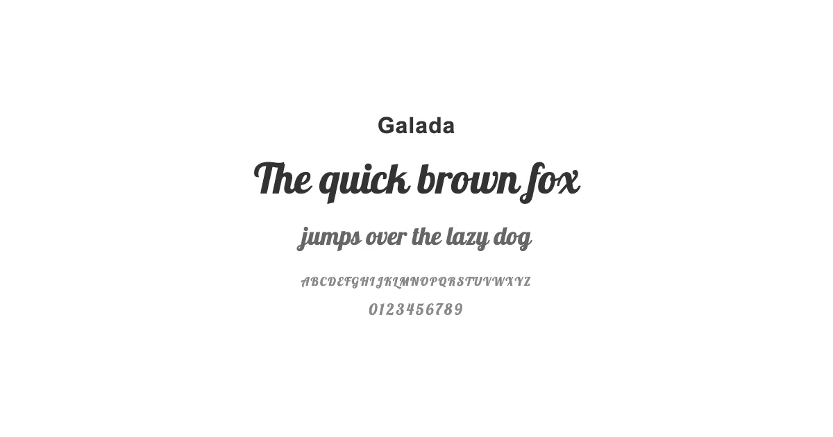 Galadaのサムネイル画像