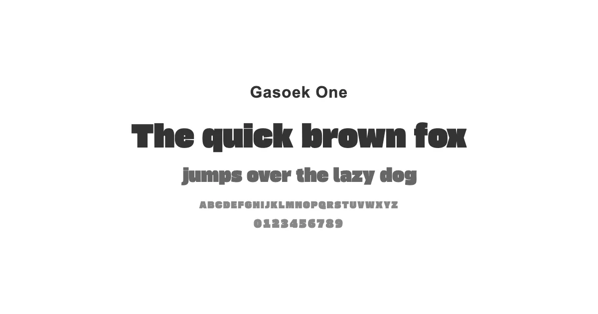 Gasoek Oneのサムネイル画像