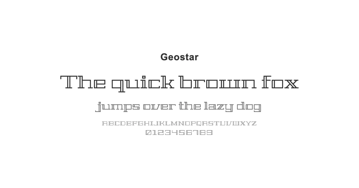 Geostarのサムネイル画像