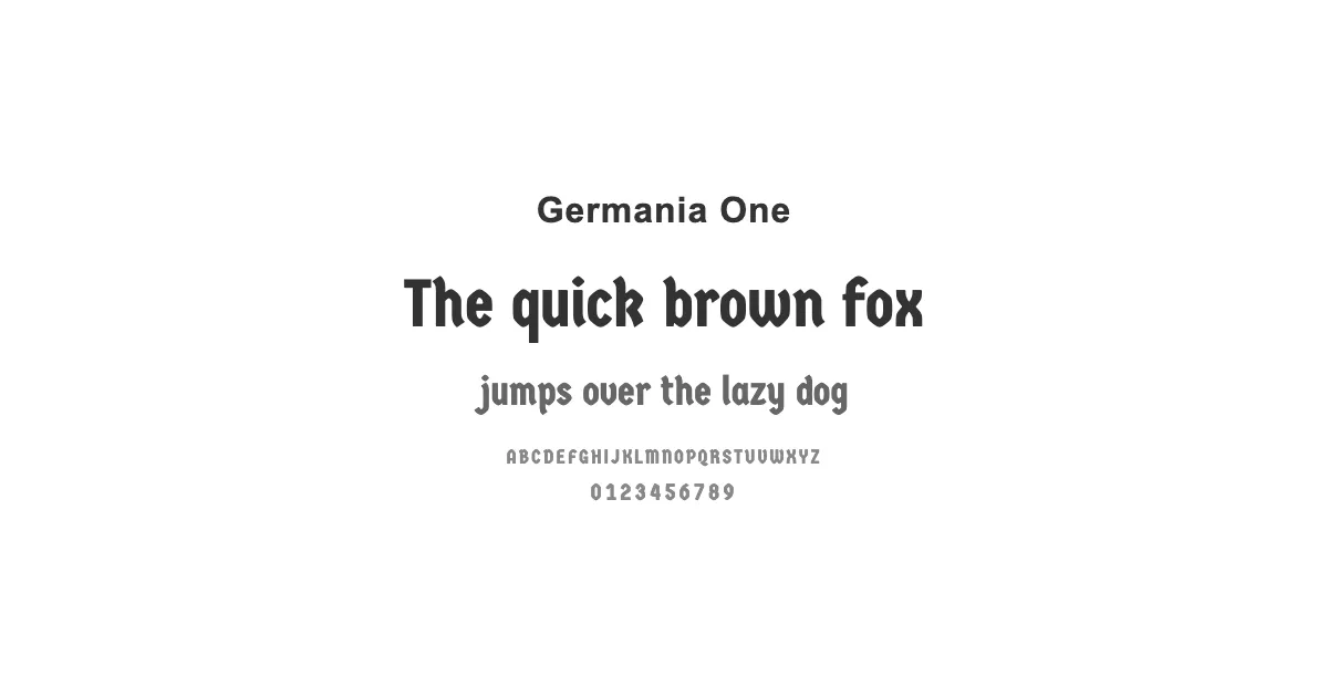 Germania Oneのサムネイル画像