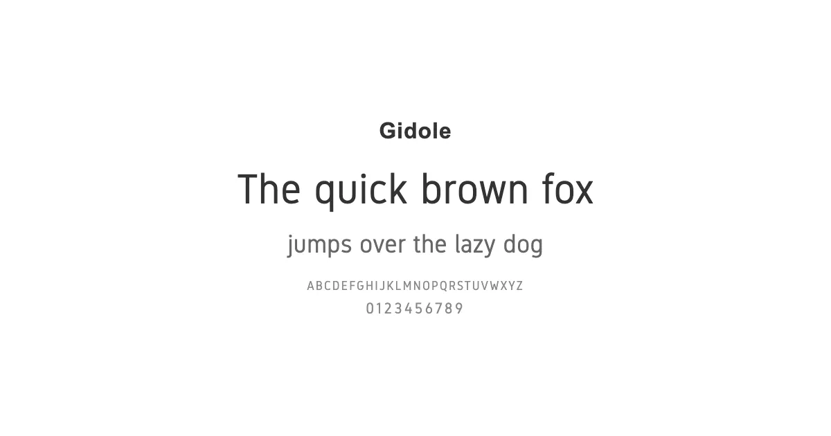Gidoleのサムネイル画像