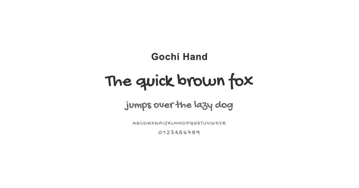 Gochi Handのサムネイル画像